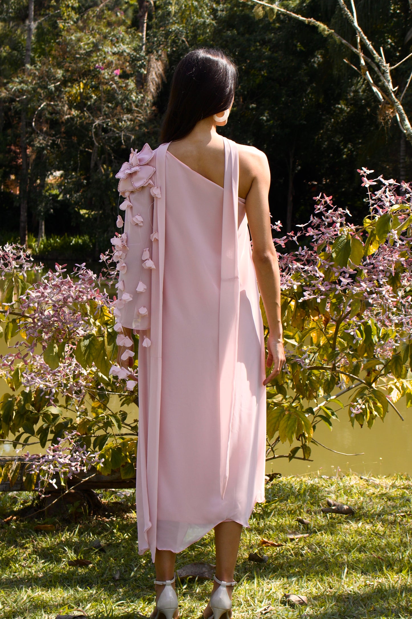CATANIA DRESS - Blush Pink