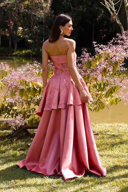 LOURMARIN DRESS - Blush Pink